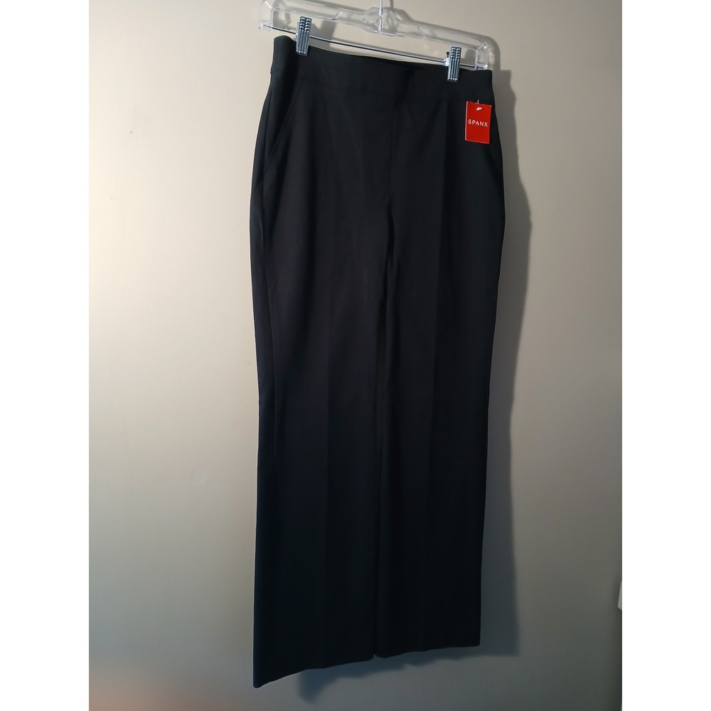 SPANX Polished Kick‎ Flare Classic Black Pants Trousers XS TP
